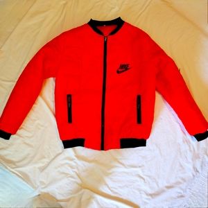 Large Red Nike jacket